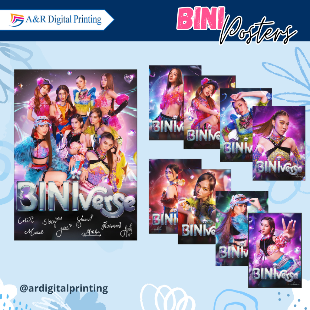 BINI 2026 live concert poster